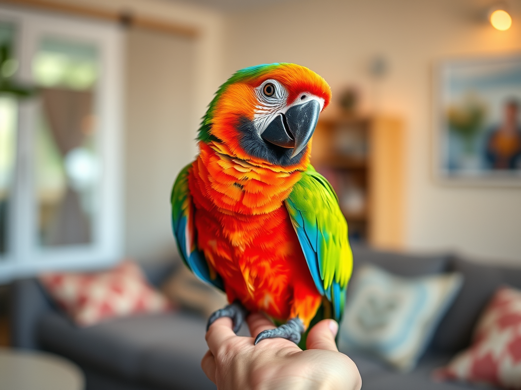 KÜÇÜK PAPAĞAN ELE ALIŞTIRMA&nbsp;EĞİTİMİ