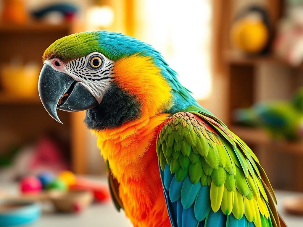 Papağanlarda Tüy Yolma